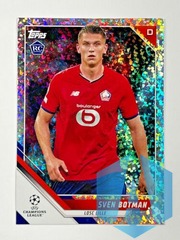 2021-22 Topps UEFA Champions League SPARKLE FOIL Rookie #105 Sven Botman